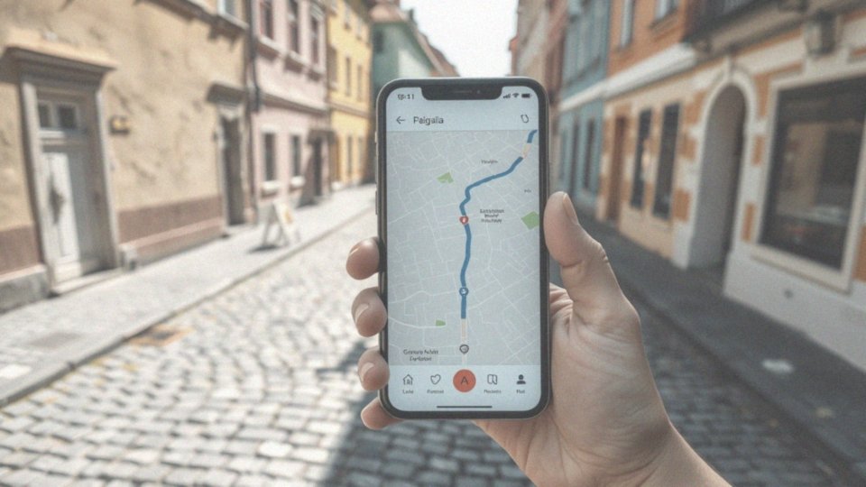 Jak działa aplikacja do wyznaczania trasy pieszej?