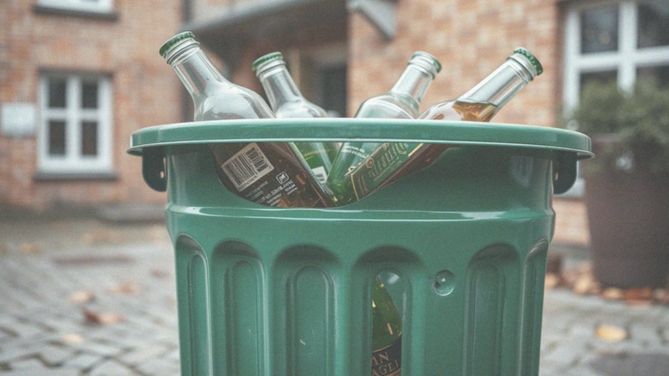 Jakie odpady umieszcza się w zielonym pojemniku?