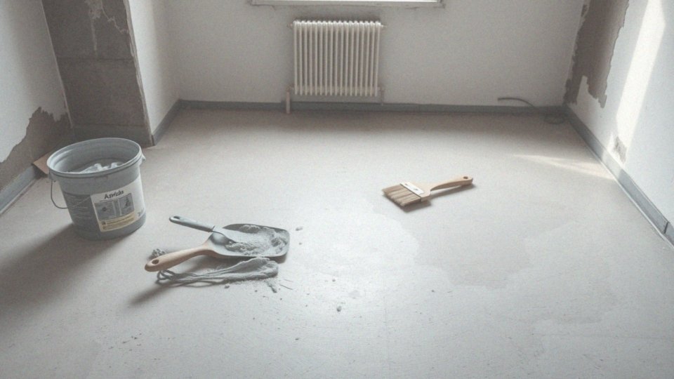Co należy zrobić w przypadku nierówności podłoża?