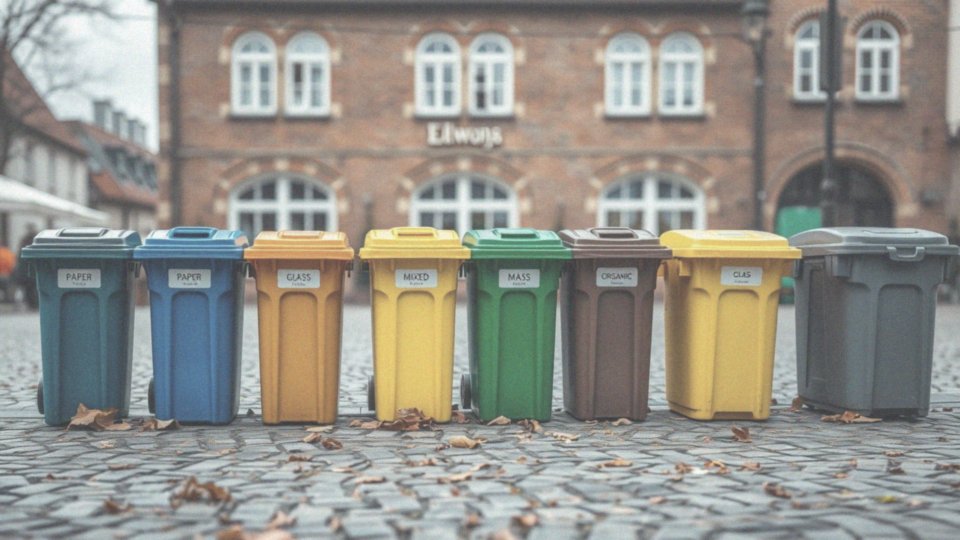 Jak kolorowe pojemniki ułatwiają segregację śmieci?
