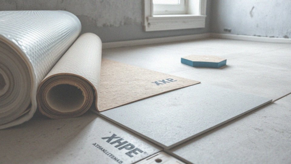 Jakie materiały są zalecane do podkładu pod panele?