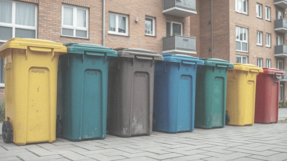 Jakie oznaczenia kolorów pojemników obowiązują w segregacji odpadów?